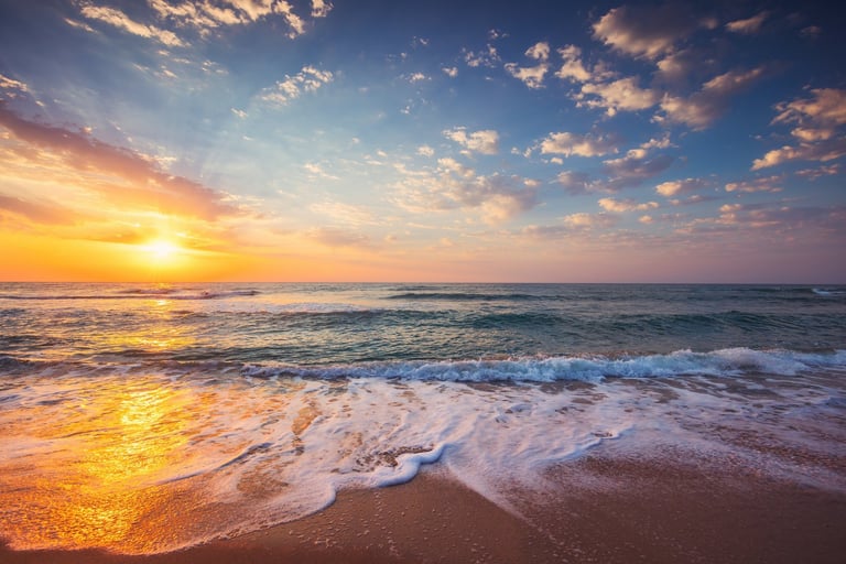 Ocean sunrise