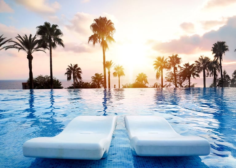 Maldives luxury resort